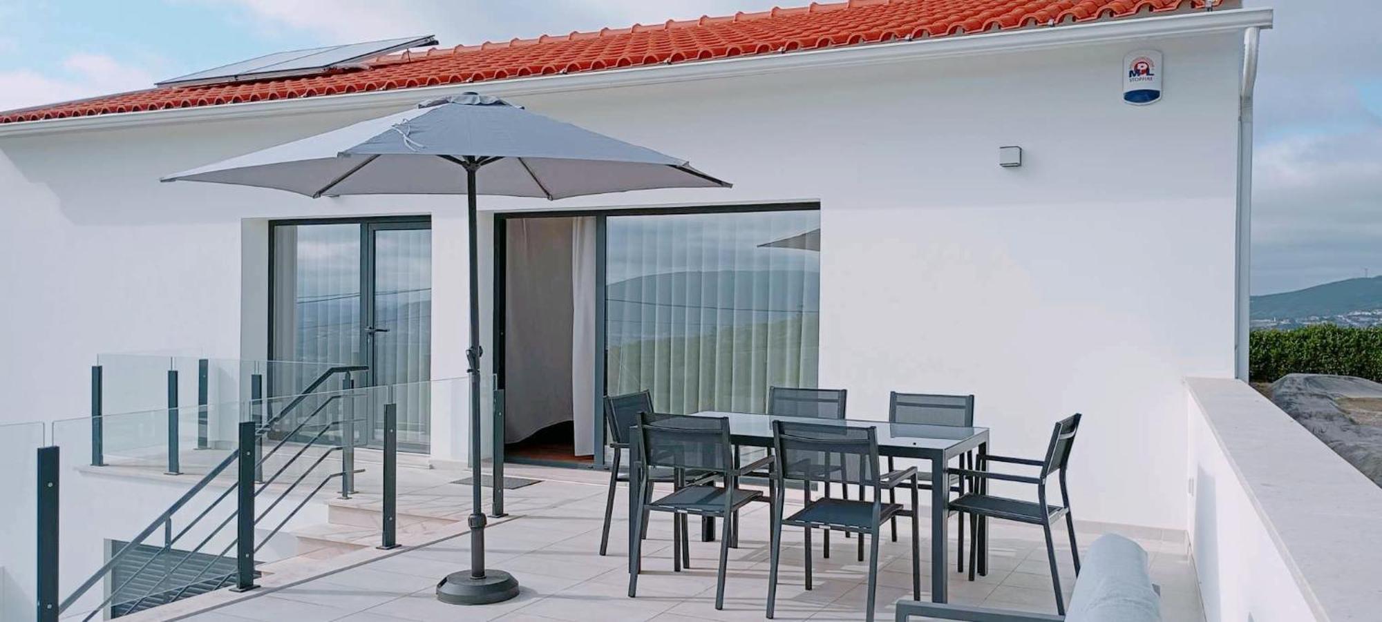 Casa De Lazer Da Cha Villa Alqueidão da Serra Exteriör bild