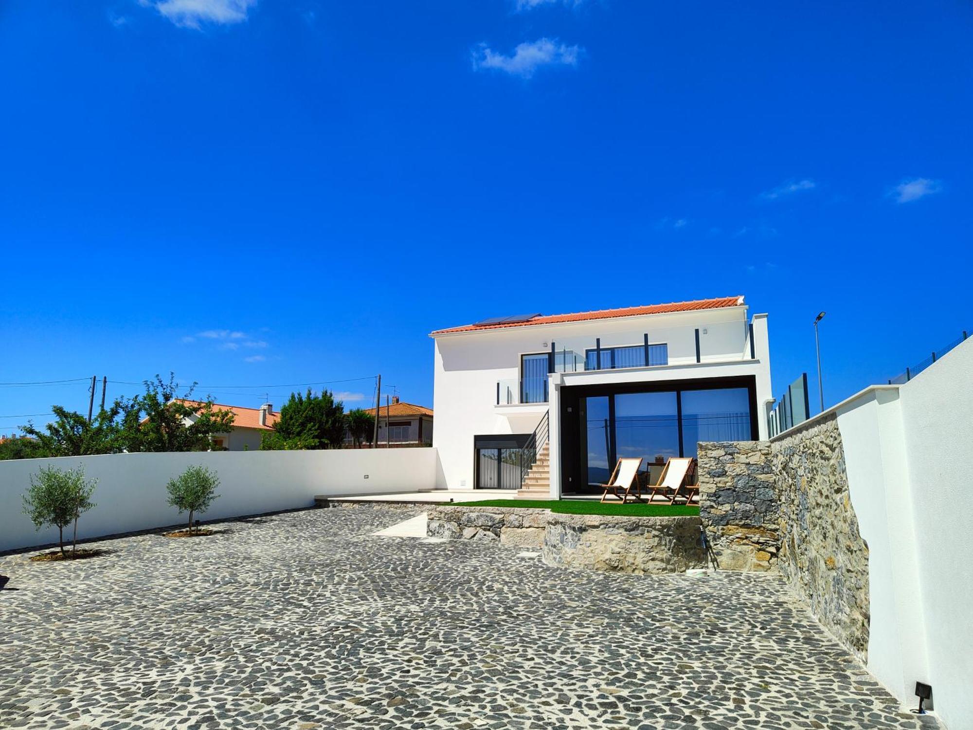 Casa De Lazer Da Cha Villa Alqueidão da Serra Exteriör bild